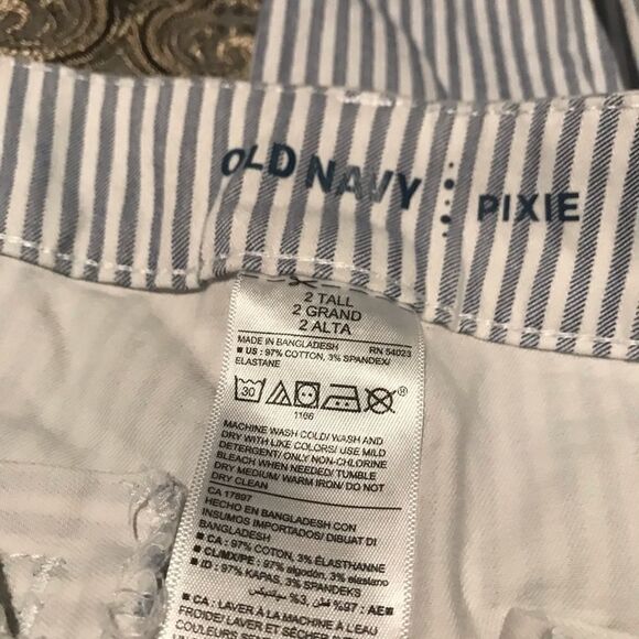 Old Navy pixie size 2 tall new without tags - Picture 3 of 3